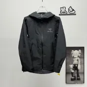Arcteryx 雨衣男衝鋒衣男衝鋒衣登山夾克 Gamma MX 防水沖鋒衣 Gamma MX hoodie 男女通用 