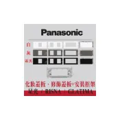 (店+)【Panasonic 國際牌】國際牌 GLATIMA RISNA 星光 修飾蓋 WTGF6191H / B 化妝蓋板 3孔 WTFF3710 安裝框架