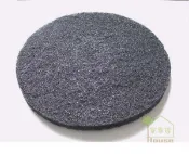 [ 家事達 ] 台灣 大豐牌地板專用 11“打蠟機專用菜瓜布( 黑/白色 ) 特價