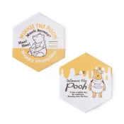 迪士尼小熊維尼蜂巢造型杯墊-Norns Original Design Winnie the Pooh 吸水墊
