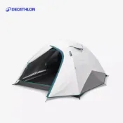 【迪卡儂】3 人露營帳篷 FRESH & BLACK (超遮陽黑黑帳)｜Decathlon