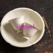 定窯 花口 高足 主人杯 陶瓷 聞香杯 功夫茶具 品茗杯 單杯