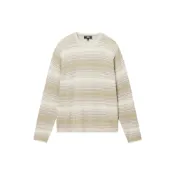 (店+)【STUSSY】117203 假日系列 FW23 HORIZONTAL STRIPE SWEATER 橫條紋美式復古套頭毛衣 男女同款