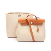 【DOKODEMO】【二手】愛馬仕 HERMES 手提包 Herbag MM 米NATURAL/NATURAL其他 Herbag MM 米白色/NATURAL女士二手 B