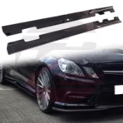 KP擎利國際 BENZ 10-13 前期 W212 碳纖維RZ款 四件式 側裙 E300 E350 AMG專用 實體店面