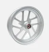RDR-1004型.十爪鋁合金輪圈 JR-100/VJR-110 白色拋光