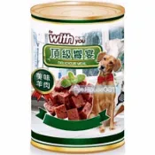 ｛宅配免運費｝福壽伴您一生-頂級饗宴美味愛犬羊肉罐頭400g*24罐/箱 頂級犬罐 狗罐頭 頂級狗罐頭