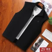 千織屋 【四色入】M-5XL秋冬季男生外套 馬甲外套 背心外套 防風背心 搖粒絨外套 保暖背心 立領馬甲 運動馬甲 夾克