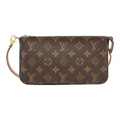 Louis Vuitton 經典 Monogram 帆布長揹帶肩提包(卡其) ｜JS Maxx官方旗艦館