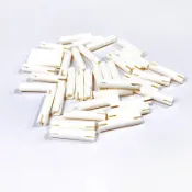 娃娃國【台灣 USL】遊思樂 萬用管(白色剖溝,200pcs) * 多向連接方塊專用配件