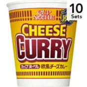 【DOKODEMO】日清 [ 10個入組] 杯麵 歐式起司咖哩口味 85g
