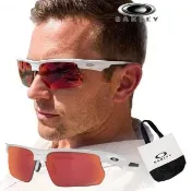 【Oakley】奧克利 Bisphaera 運動太陽眼鏡 OO9400 10 霧白框Prizm field棒球場 公司貨 搭贈 OAKLEY托特包