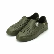 昂路名鞋館x鞋全家福旗艦店 LOTTO SICILY 輕量洞洞鞋 綠 LT6AMS0235 男鞋