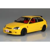 《預購2026/12》AOSHIMA 青島 1/24 頭文字D No.23 二宮大輝 Civic Type-R(EK9)