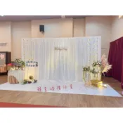 出租 美式風格 婚禮道具 婚禮佈置 燈串 帷幔燈瀑 金框 蘆葦 美式燈泡 背板 花藝 氣球 會場佈置diy