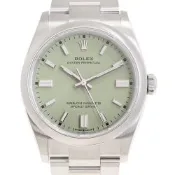 ROLEX 勞力士 126000 Oyster Perpetual蠔式經典多色彩果綠x 36mm