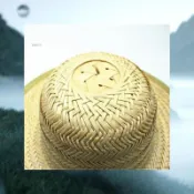 免運🚀斗笠 竹編斗笠 草帽 遮陽草帽 防曬斗笠 白竹帽子 夏季遮陽帽 農民草帽 白小姐斗笠 編織遮陽帽