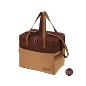 【露營趣】新店桃園 Coleman CM-38946 核桃黃保冷袋 20L 冰桶 行動冰箱 保溫袋 保冰袋 野餐袋 便當袋 軟式冰箱 露營
