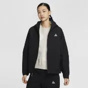 【NIKE 耐吉】外套 女 連帽外套 夾克 防潑水 衝鋒衣 黑 HJ0247-010(2S4723)