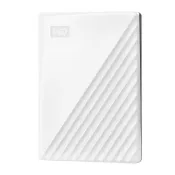 【WD 威騰】My Passport 4TB 2.5吋行動硬碟-白(WDBPKJ0040BWT-WESN)