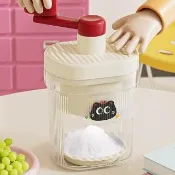 貓咪手動刨冰機套組(碎冰盤 刨冰碗 綿綿冰 碎冰器 冰沙機 雪花冰 製冰機 親子DIY)