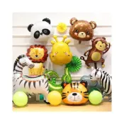 (店+)12H快速出貨 (氣球快易送)   新款動物頭氣球 動物氣球 氣球 鋁箔氣球 派對布置 派對氣球  氣球布置  慶生氣球