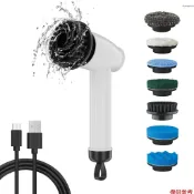 Winn Electric Spin Scrubber,無繩防水手持式清潔刷,帶可更換頭,適用於浴室、廚房、汽車、瓷磚、