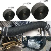 吉宅良品 汽車摩托排氣管防燙布隔熱帶隔音棉芭蕉布隔熱布防燙傷防火耐高溫