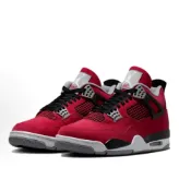 (店+)【Jordan】Air Jordan 4 Toro Bravo 紅牛經典復刻 芝加哥 喬丹 黑紅 AJ4 男鞋 FQ8138-600