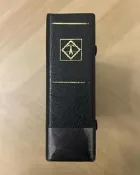 德國燈塔 经裝活頁冊 可放100枚實寄封  燈塔风骗冊 郵品收藏冊 專業集郵冊 经裝，德國燈塔logo ，原廠品，