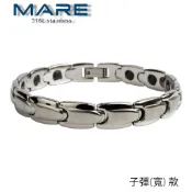 § 全館7折 § 【Mare】㊣316L白鋼手鍊：子彈(寬) 款【售後服務&保固12個月】