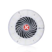 【3C驗證】跨境新款帶風扇露營燈USB充電強光燈可照明夜市擺攤電風扇燈便攜電風扇 落地扇 吊扇 壁扇 工業風扇