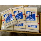 (艾吃吃小賣店)日本 島原手延素麵500g(芝麻油-紅帶) 素食 麵線 長崎名產 烏龍 蕎麥 流水涼麵 拜拜 素麵
