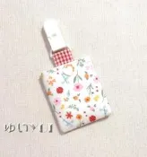 唯小伊手作＊小花園(紅)＊平安符袋/護身符袋/香火袋＊可愛＊客製