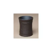 (店+)宜興原礦黑朱泥紫砂杯品茗杯功夫茶具茶杯紫砂杯金剛杯小口個人杯1入 -