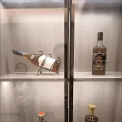 紅酒架擺件 葡萄酒架✨家用紅酒杯架酒柜紅酒架擺件葡萄酒裝飾倒掛酒瓶架子現代輕奢酒架 酒櫃置物架 創意酒瓶架子