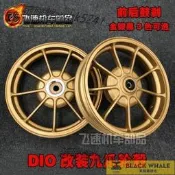 臺灣公司 可開發票 適用 DIO18 24 27 28 34 35 52 56期 改裝輪框RPM九爪輪圈鼓煞