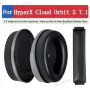 嘉義出貨♕適用於kingston HyperX Cloud Orbit S 7.1夜鷹 耳機套 耳罩 頭梁墊 耳機海綿墊