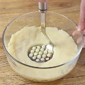 廚房壓泥器 馬鈴薯搗碎器 手動薯泥工具 家用料理工具厨房压泥器 马铃薯捣碎器 手动薯泥工具 家用料