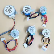 冷氣配件 冷媒零件  空調配件擺葉掃風電機 mp24ga5 28BYJ48導風電機出風口 步進馬達