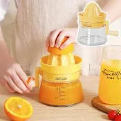 【果汁派】原汁原味手動榨汁機(榨汁器 壓汁器 水果 檸檬 擠壓榨汁杯 果汁機 擠壓器 柳橙汁 柳丁 調酒)