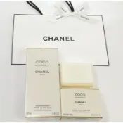 CHANEL 香奈兒 摩登COCO輕盈保濕身體乳液/香水皂100g/沐浴凝露200ml專櫃公司貨2027年5贈紙袋+緞帶