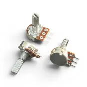 『正典UCHI電子』 可變電阻 電位器 5K B型 單聯 柄長15mm~25mm 碳膜旋鈕可調電阻 台灣現貨