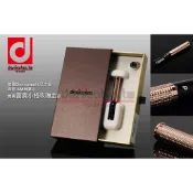 ㊣原廠正品㊣德國 Denicotea 丹尼古堤旗艦店 最新 6MM  小格紋 玫瑰金 煙嘴濾心組 煙斗 濾嘴