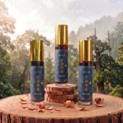 (店+)【鼎曨沉檀香】台灣沉韻肖楠精油 滾珠瓶 3瓶組｜共30ml (台灣製造 梢楠油 檀香精油 肖楠精油 老山精油 天然擴香精油 香氛精油)