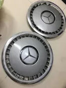 BENZ 鋁圈蓋 只有兩個 16吋賓士鋁圈蓋 W126 W140 W123 W202 鐵圈專用