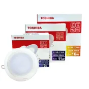 (店+)【TOSHIBA 東芝】LED 崁燈 星日耀 嵌燈 16W 11W 9W 15CM 12CM 9.5CM 光線均勻 附快速接頭