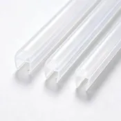 【Quality 聚家】浴室擋水條 玻璃門密封條 淋浴門防水膠條 推拉門封邊條10/12mm（密封防漏/加寬擋水）