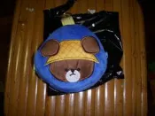小熊學校熊寶包 The bear's school 小圓包 收納包 傑琪遊戲中 7-11 CITY CAFE