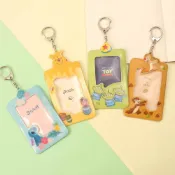 (店+)【Norns】迪士尼造型票卡夾-  票夾卡套 證件套 識別證套 小熊維尼 奇奇蒂蒂 三眼怪 史迪奇 悠遊卡套